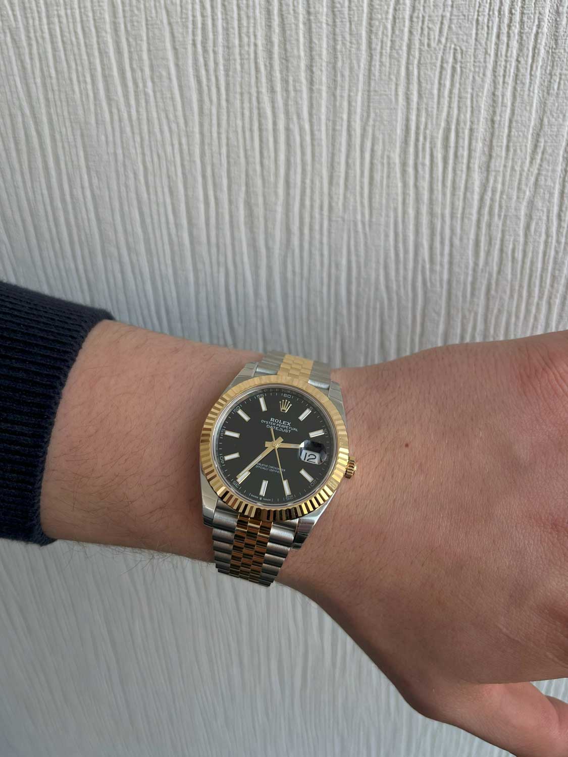 Rolex Datejust 41mm Steel and Yellow Gold