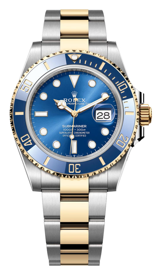 Rolex Submariner Date 41mm Steel-Gold Blue