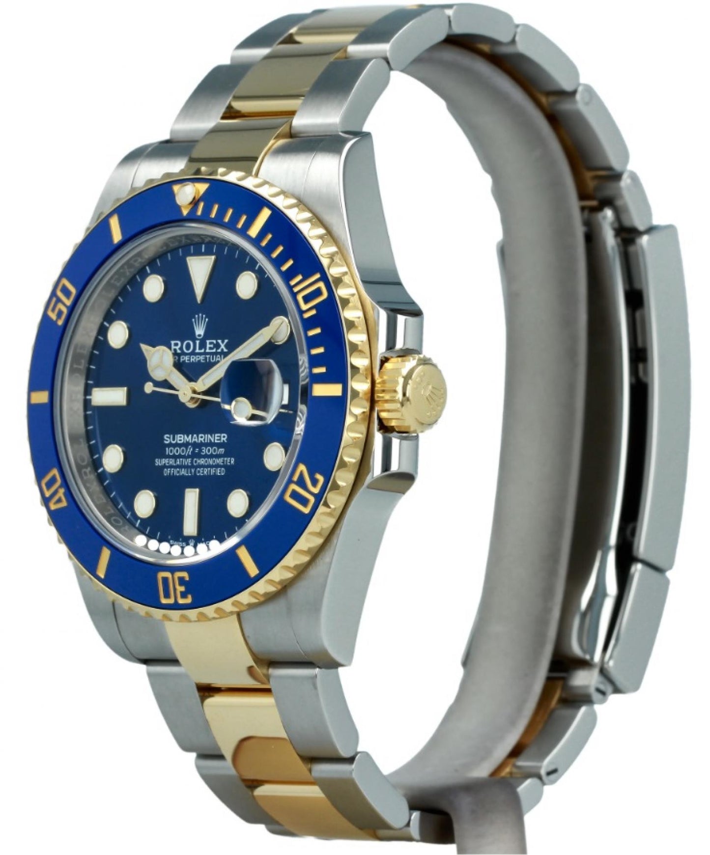 Rolex Submariner Date 41mm Steel-Gold Blue