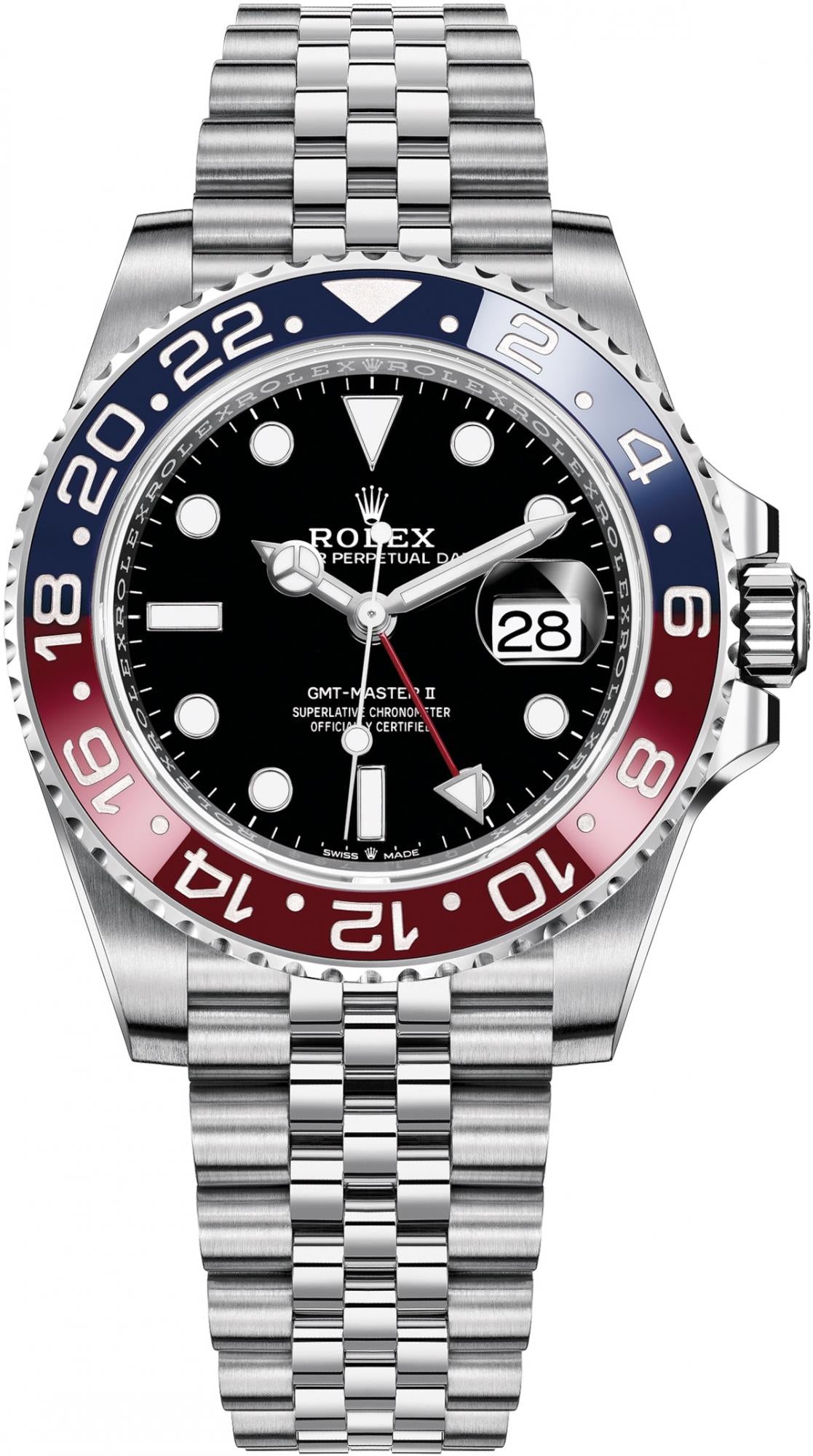 Rolex GMT Master II Pepsi Oystersteel