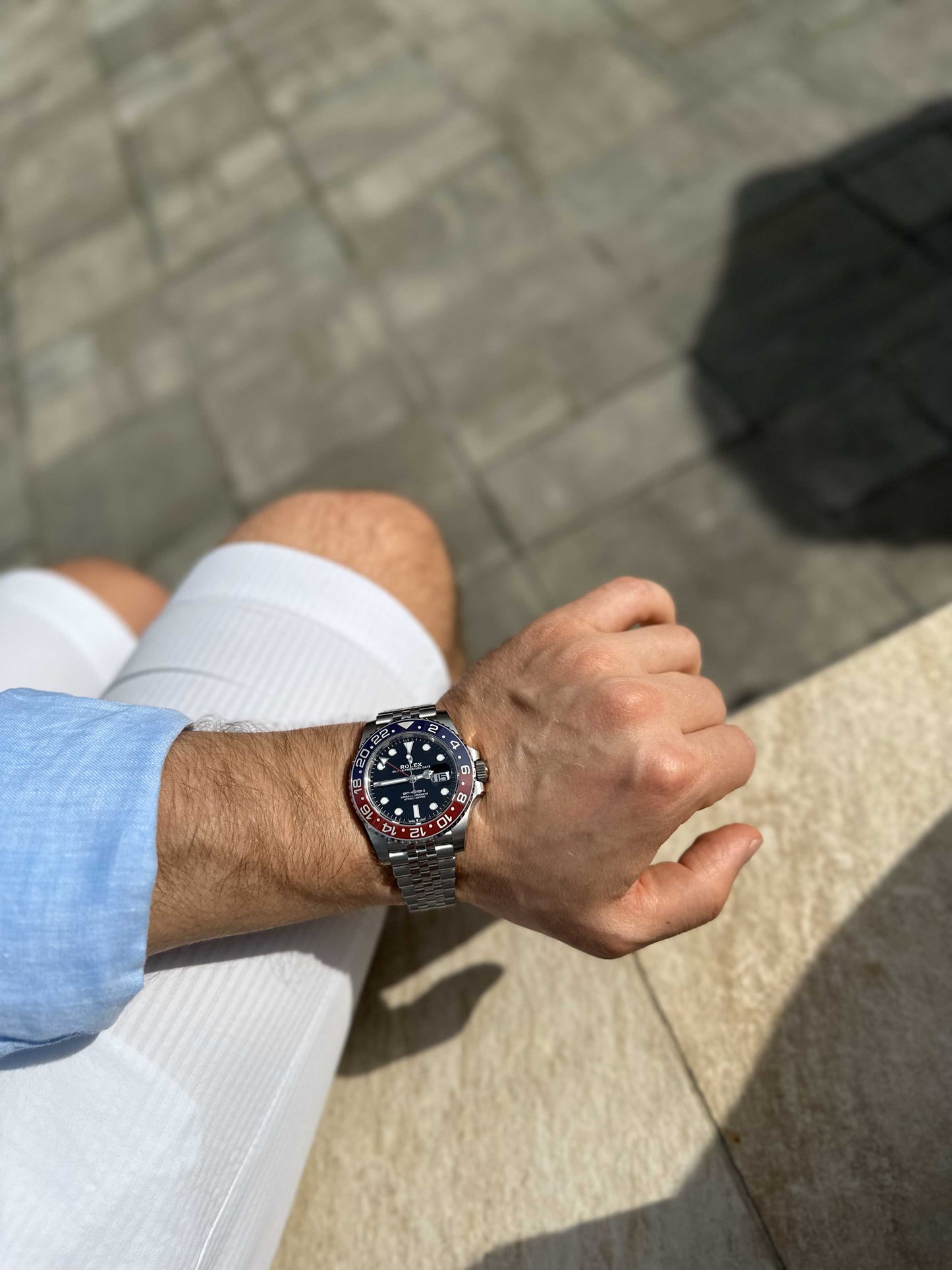 Rolex GMT Master II Pepsi Oystersteel