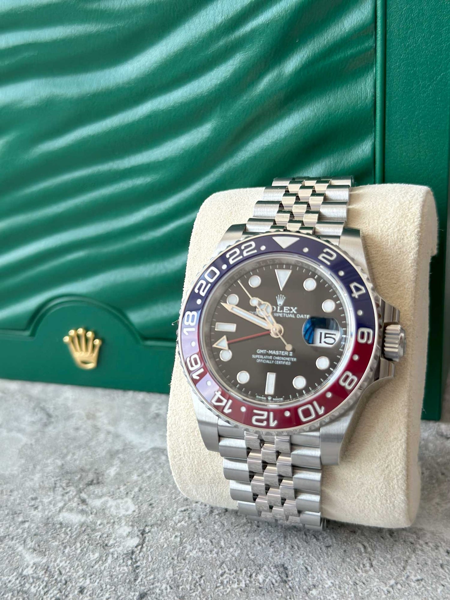 Rolex GMT Master II Pepsi Oystersteel