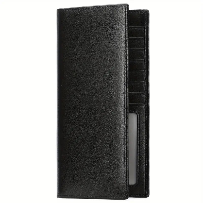 Men's Genuine Leather Long Wallet