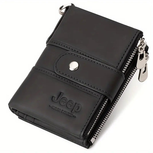 1pc Men's RFID Blocking Credit Card Holder, ID Money Bag