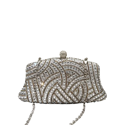 Elegant Velvet Evening Clutch,