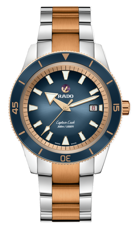 Rado Captain Cook Automatic Men Analog Stainless Steel Watch