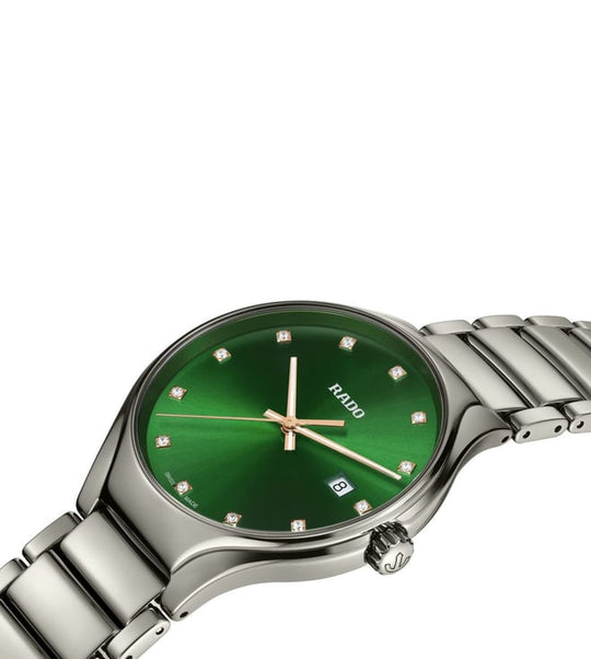 Rado Unisex Green Chronograph Ceramic Watch