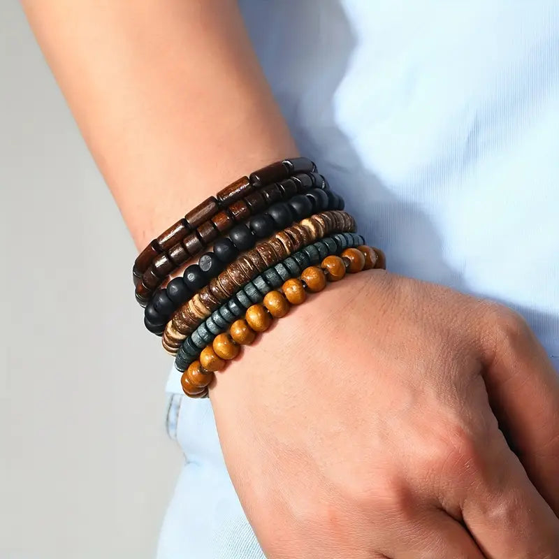 Simple Fashion Beaded Bracelet For Men