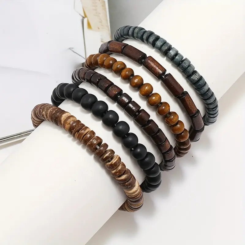 Simple Fashion Beaded Bracelet For Men