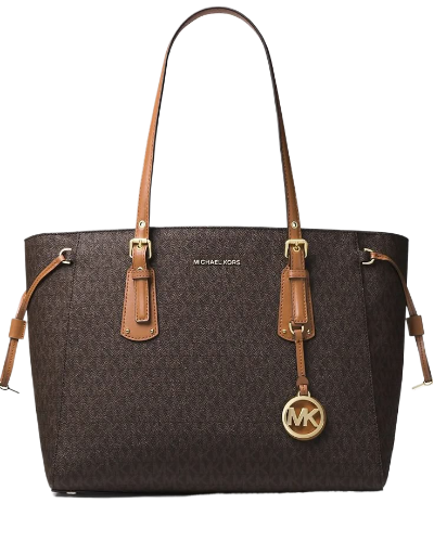 MICHAEL KORS Voyager Medium Logo Tote Bag