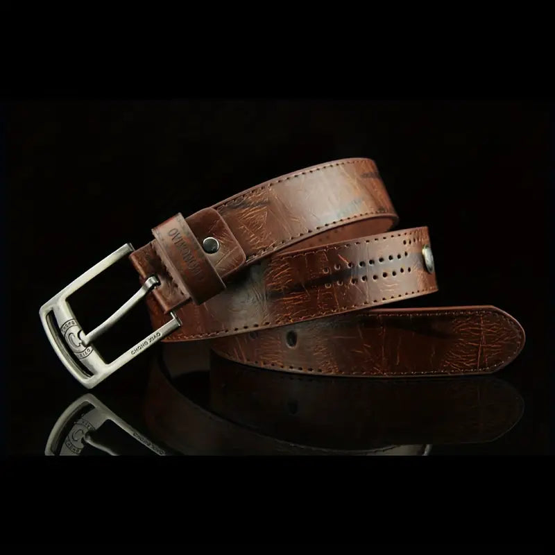 Casual Men's Belt, Western Cowboy Belt,