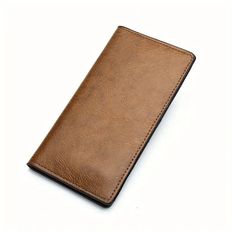 Men's Sleek Minimalist Long Wallet