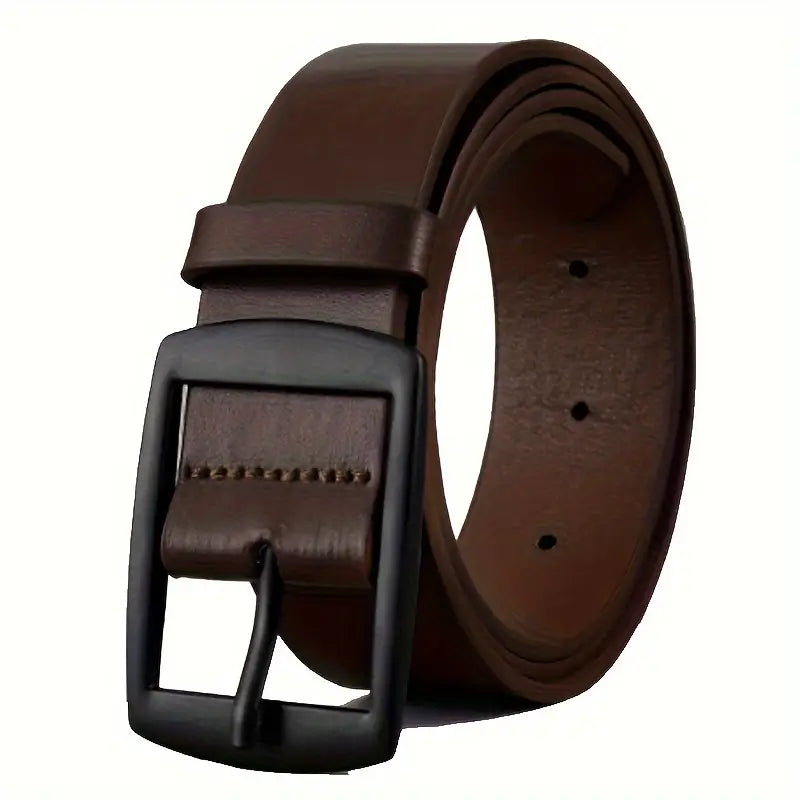 Men's Faux Leather Belt